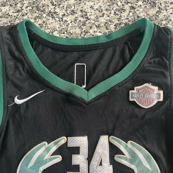 Nike Black NBA Logo Patch Athletic Jersey - Picture 3 of 6